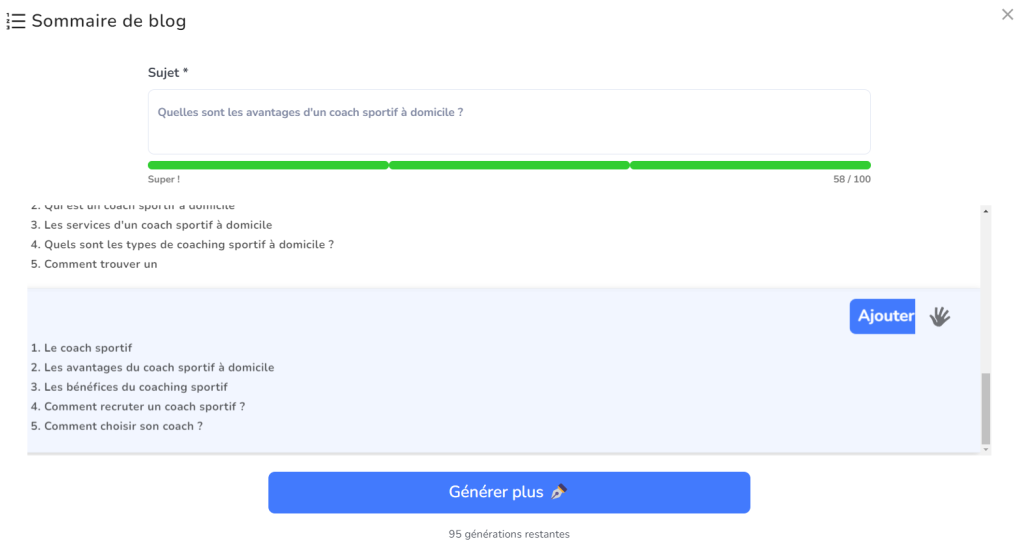 MarkCopy sommaire